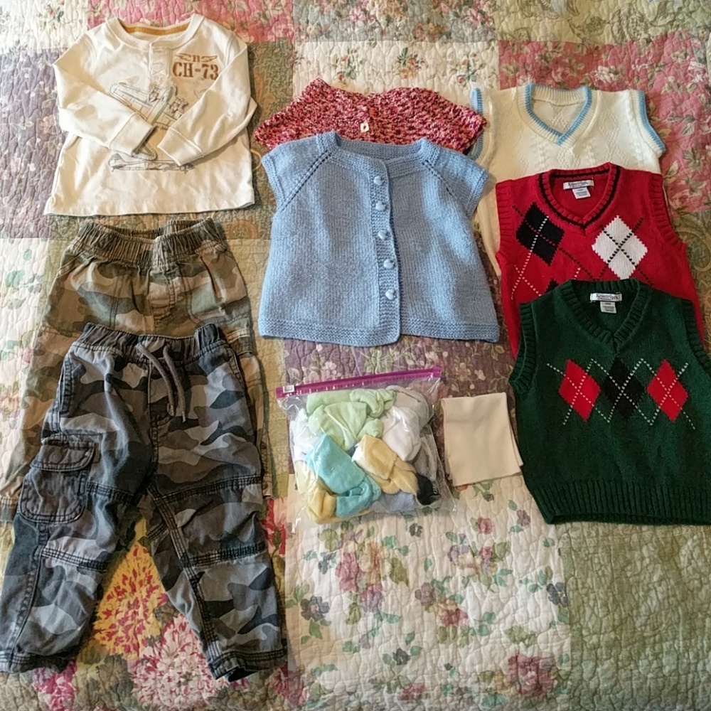 12 M boy clothing lot